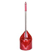 Biback Stainless Steel Toilet Brush, Powerful Toilet Brush and Bracket Without Blind Spot Toilet Toilet