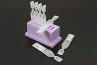 Eye Drops Vial Holder for Single-use Disposable Eye Drops & Storage, Holds 7 Single use Disposable vials - Znet3D (Lavender)