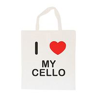 I Love My Cello - Cotton Tote Bag