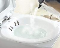 LUCKYYAN Medical Grade Sitz Baths for Pregnant Woman Puerpera Hemorrhoids Treatment,Fits Standard Toilet Seats,White