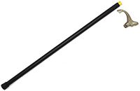 Snake Eye Tactical Pewter Design Handle Walking Cane w/Small Handle Storage, No Blade, 34.5" Overall (Mermaid)