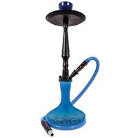 Sahara Smoke 24" Bubble Blue Hookah Pipe