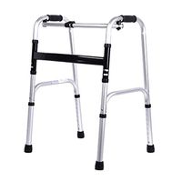 Aluminum Alloy Walker Health Care Fold Medical Walking Mobility Aid for Elderly, Seniors, Handicap, Disabled
