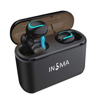 INSMA VFM-1 TWS Bluetooth 5.0 Earphone 3500mAh Power Bank CVC6.0 Noise Cancelling Bilateral Call Stereo Headphone