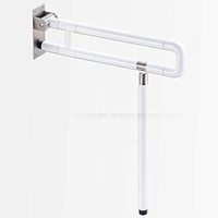 armrest Stainless Steel Safety handrail, Non-Slip Barrier-Free Elderly Disabled Hospital Bathroom Bathroom Toilet Toilet Railing Safety Rail