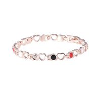 Artibetter Titanium Bracelet Heart Shape for Men Women Arthritis and Carpal Tunnel