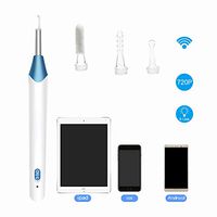 MUJING Ear Otoscope 720P Ear Scope Ear Wax Removal Tool Ear Inspection Camera Earwax Cleansing ToolEndoscope Ear Pick Spoon