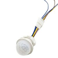 Nrpfell 100V-240V 50Hz Pir Motion Sensor Switch Ir Infrared Human Body Indction Sensor Light Control Detector Module Sensor