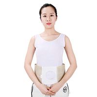 LXHSY Stoma Elastic Belly Belt Hernia Control Hernia Four Seasons Breathable Care Opening Medical Stoma,8Cm,Beige,XL