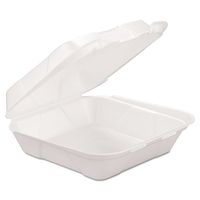 GENHINGEDM1 - Foam Hinged Carryout Container
