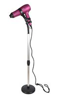 Osring Adjustable Hair Dryer Stand, Hands Free Hairdryer Holder 360 Degrees Rotation, Blow Dryer Styling Holder Stand for Hair Drying