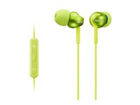 SONY Sealed Ear Receiver MDR-EX110IP / G Lime Green
