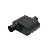Flowmaster 842516 (Super 10) 2.5 Inlet x 2.5 Outlet 409S Muffler with Aggressive Sound by Flowmaster