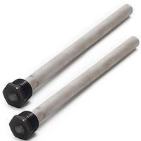 Eleventree 2 Pack RV Water Heaters Anode Rod, Extends the Life of Suburban and Mor-Flo Water Heaters Tank-3/4"NPT threads 9.25 length-Magnesium Anode Rod