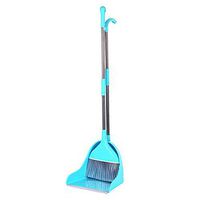Kylin Express Durable Removable Broom and Dustpan Standing Upright Grips Sweep Set with Long Handle, B3