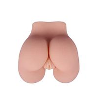 Anus Medical TPE Doll Male Masturbator Cup Real Skin Feeling Butt with Realistic 3D Realistic Sex Doll Games Real Soft Silicone Love Doll Sex Toy (Flesh, 7.8x7x3 Inch)