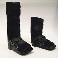 MediChoice Fixed Ankle Walker, High-Top, Foam Liner Metal-Reinforced, Medium, 1314OSG6012 (Each of 1)