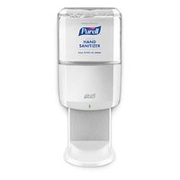 PURELL Foodservice Advanced Hand Sanitizer Foam ES6 Starter Kit, 1 – 1200 mL Sanitizer Refill + 1 - ES6 White Touch-Free Dispenser – 6455-1W