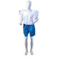 BodyMed® Disposable Exam Capes – Disposable Medical Capes for Adults – Patient Paper Capes – All Tissue – Case of 100