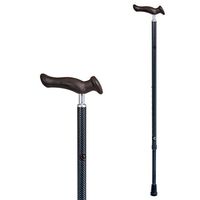Carex Health Brands Comfort Walking Cane with an Ergonomic Extra Comfortable Grip, Dark Gray