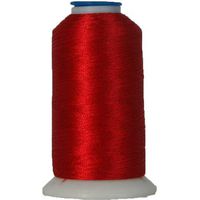 Threadart Polyester Machine Embroidery Thread By the Spool - No. 148 - Christmas Red - 1000M - 40wt - 220 Colors Available