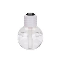Highpot USB Portable Desktop Bulb Air Humidifier 7 Color Changing LED Night Lights Mist Air Humidifier For Home, Office (B)