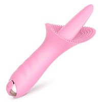 Adullt Licking Kiss Toys for Women tStimulator Soft Tongue Simulator 10 Frequency Licking Massage Multi Speed Cli Sucking Toy for Women