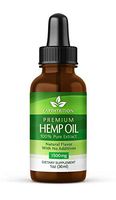 Premium Hemp Oil by Earthtrition - 1500mg Super Strength - 100% Organic Pure Extract, Naturally Reduces Inflammation and Anxiety, Improves Sleep Habits, Helps Stress, Reduces Joint Pain