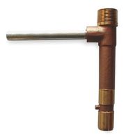 Quick Coupling Key, 3/4 In, MNPT, Brass