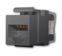 Legrand - On-Q WP3450GY Category 5e RJ45 Keystone Connector, Gray