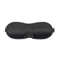 Clearance!!! Hongxin 1Pcs Black 3D Sleep Mask Natural Sleeping Eye Mask Eyeshade Cover Shade Eye Patch Women Men Soft Portable Blindfold (A)