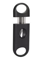 F.e.s.s. Products Double Action Lightweight Plastic Body Stainless Steel V-Cut Cigar Cutter