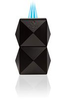 Colibri Quasar Table Triple Flame Lighter - Black