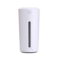 Color Cup USB Humidifier,Portable Ultrasonic Aromatherapy Cool Mist Humidifier Diffuser with 7 Color Mood Light (White)