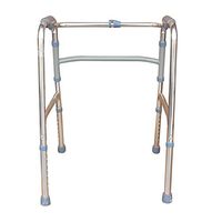 CHAIR Medical Rehab Chair, Wheelchair,Lightweight Folding Adjustable Walker Driving Medical, Elderly Walker Full Metal Walker Four-Legged Cane Disabled Booster