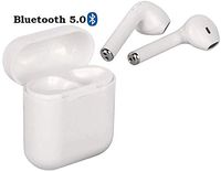 i8X-TWS Transparent Shell Bluetooth Earbud Wireless Earphone Mini V5.0 Stereo Bluetooth Earphones Twins Compatible with Android/iOS