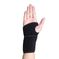 Wrist Brace Support for Carpal Tunnel, Arthritis and Tendinitis, Wrist Compression Wrap with Pain Relief, Fit for Both Left Hand and Right Hand – Single
