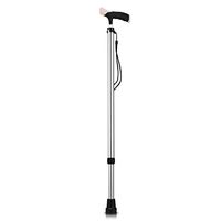 HXZXH Adjustable Cane Lightweight Walking Canes Walking Stick for Men and Women Hand Crutch with T Handle Crutches Fashionable Sturdy Stable Silver