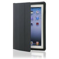 Gearonic Magnetic Smart Slim Full Body Cover for iPad 2, Black (352BPUIB)