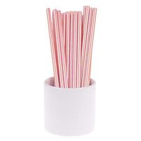 YUYUE 25 pcs/lot Iridescent Paper Straws Drinking DIY Rainbow Straws Decordation