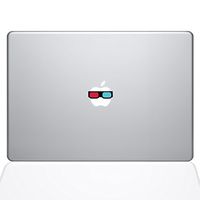 The Decal Guru 3D Glasses Decal Vinyl Sticker, 13" MacBook Air, Multi-Colored (2307-MAC-13A-NA)