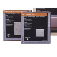 60MSC9614EPZ - Optifoam Ag Foam Dressing with Ionic silver 4 x 4