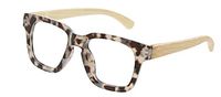 Peepers by PeeperSpecs Women's Coffee Shop Square Reading Glasses, Gray Tortoise, 49 mm, +1.50