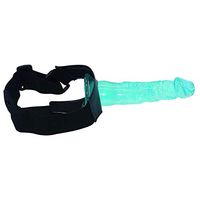 7.87Inch Strap On Face DilLoD Mouth Panis Adjustable ADLT Artificial Seax Toiys for Women Couples Green