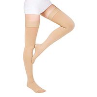 SKYFOXE Medical Thigh High Compression Stockings for Women men- closed toe Firm Support 20-30 mmhg Gradient Compression Socks Support Hose for Treatment Swelling, Varicose Veins, Edema