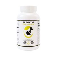 Prenatal Vitamins with Folate for Women, Non-GMO Whole Food Daily Pregnancy Multivitamins with Methyl Folate, B Complex, Biotin, D3 and Calcium - Vibrant Beginning Prenatal Brilliance - (120 ct)