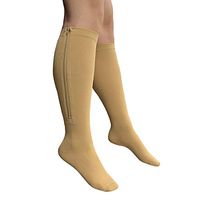 Presadee Closed Toe 15-20 mmHg Zipper Compression Circulation Fatigue Leg Socks