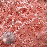 Krafty Klassics 1/2 lb (8oz) Light Pink Crinkle Cut Crimped Paper Shred by Krafty Klassics