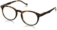 Peepers by PeeperSpecs unisex-adult Brain Trust Oval Reading Glasses, Tortoise, 45 mm, +2.75