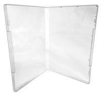 (100) CheckOutStore Plastic Storage Cases for Rubber Stamps (Clear/Spine: 14 mm/No Tabs)
